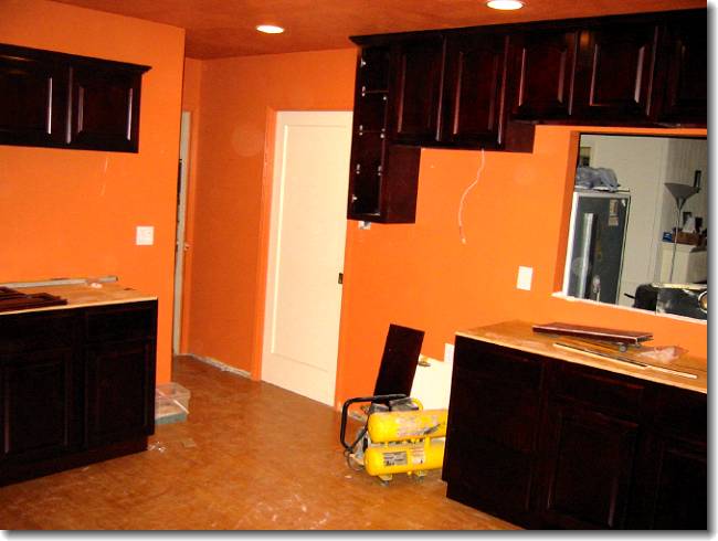 A pass-through now unites the kitchen with the living areas