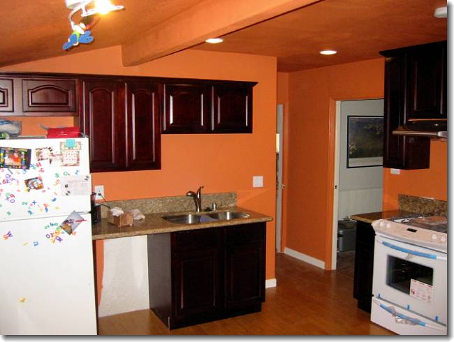 The dishwasher is all that's left (the contractors couldn't do it, as I was adapting a portable I already owned)