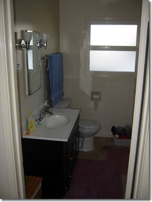The bathroom was beautiful, too