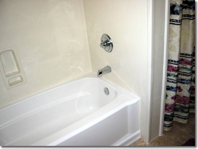 Matthew inaugurated the new tub this evening